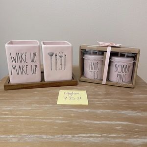 Pink Rae Dunn Organizers